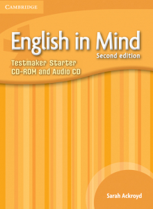 English in Mind Starter Level Testmaker CD-ROM and Audio CD